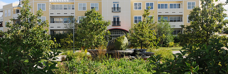 Station Square at Prairie Crossing, a WRD Environmental project