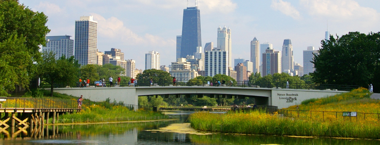 Nature Boardwalk at Lincoln Park Zoo, a WRD Environmental project